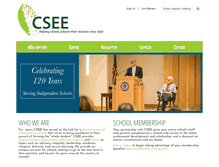 Tablet Screenshot of csee.org